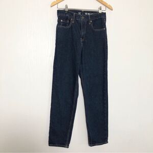 GAP Teen Jeans Boys size 16 Blue Relaxed Taper Leg Dark Wash